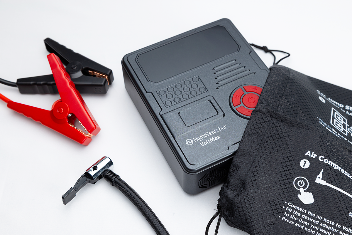 VoltMax | Rechargeable Jump starter / Digital Air compressor / Floodlight & Power Bank
